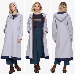 Her Universe Thirteenth Doctor Grey Trench Coat